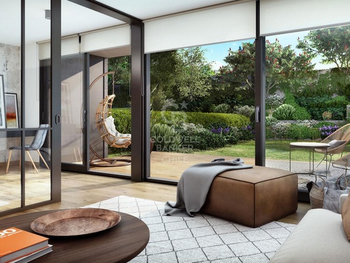 Moderno Departamento de 1D con Jardín Privado - Estoril