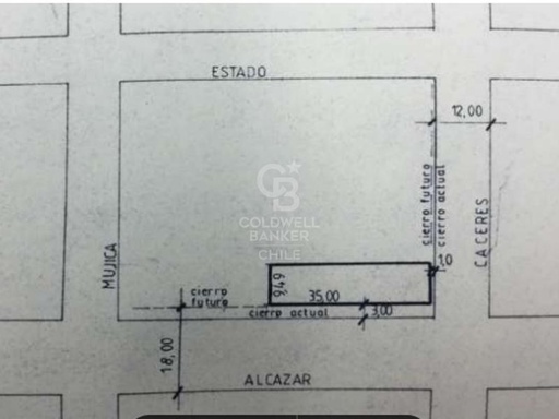 Primer piso, Edificio Ubicado en Centro de Rancagua