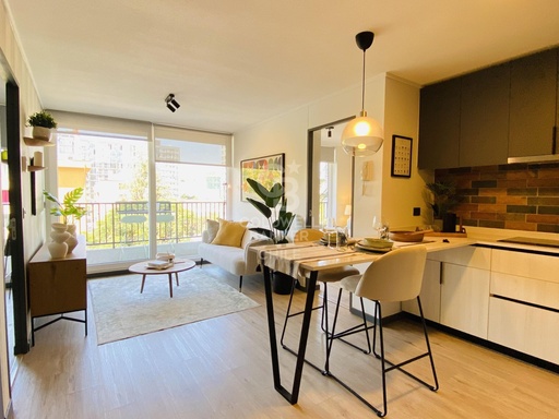 Arriendo departamento a estrenar, Estilo Mariposa