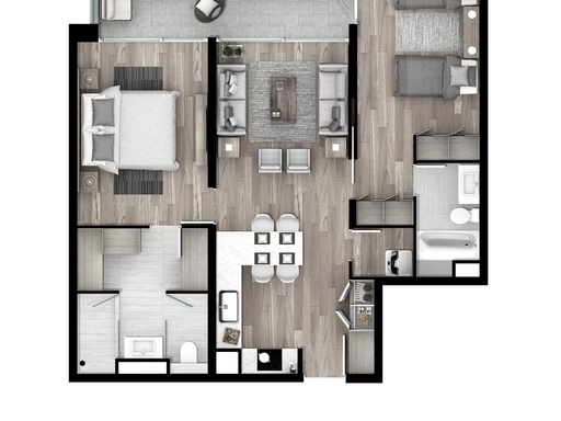 Increible departamento en proyecto!