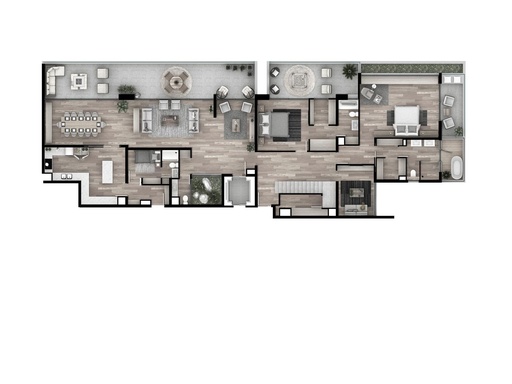 Increíble departamento en proyecto en Vitacura