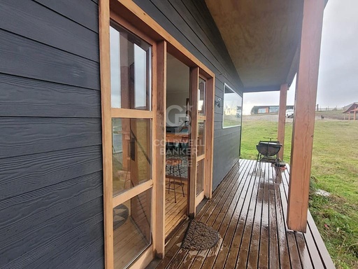 Cabaña con vista al Volcán Osorno.