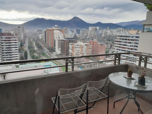 Buena vista venta depto Las Condes 2H